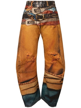 2006 TLO stacked belts jeans