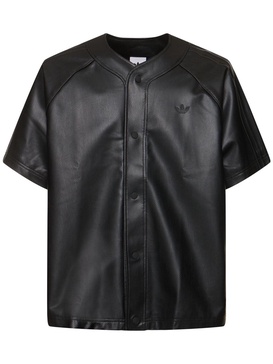 Button-up baseball jersey