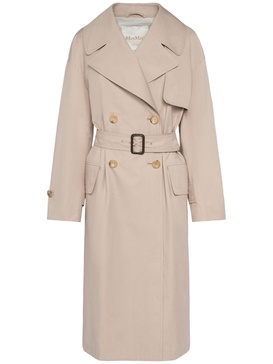 Mtrench twill trench coat