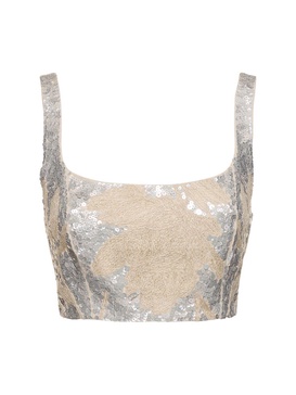 Linen crop top
