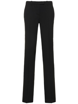 Carolyn crepe sable straight pants