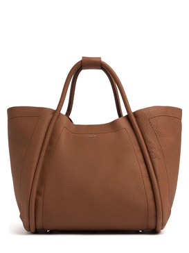 Large Marin drummed leather bag