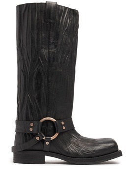 35mm Balius leather biker boots