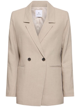 Diana linen blend blazer