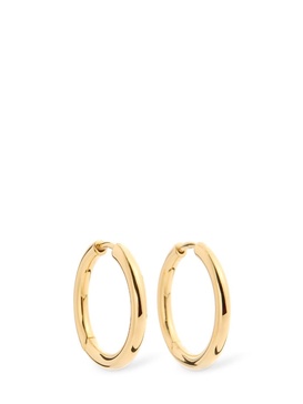 Classic medium hoop earrings