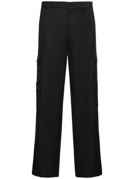 Park cotton blend cargo pants