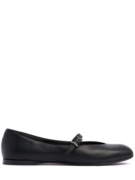 10mm MMBallet leather ballerina flats