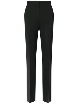 Jesse wool & silk straight pants