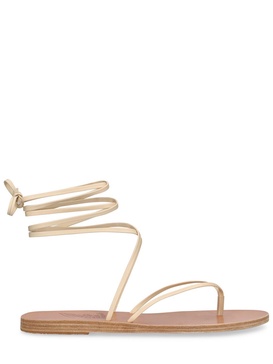 5mm Celia leather flat sandals