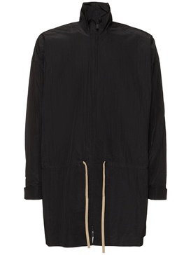 Ripstop mock neck jacket
