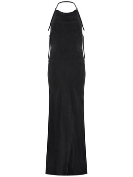 Lyocell halter dress