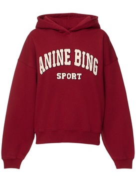 Alec logo cotton sweatshirt hoodie