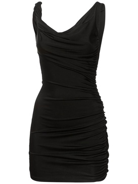 Providence stretch jersey mini dress