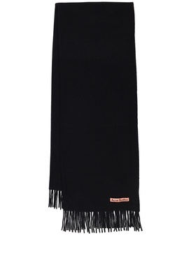 Wool logo scarf