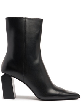85mm Toni leather ankle boots