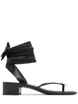 65mm Cord leather sandals