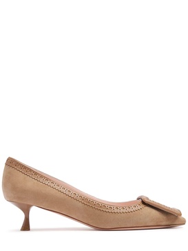 45mm Viv In The City suede pumps