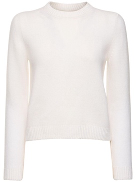 Leta cashmere round neck sweater