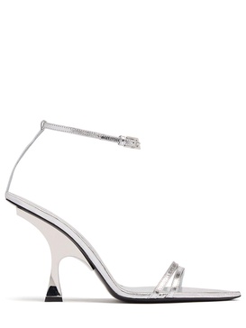 95mm Ester metallic leather sandals