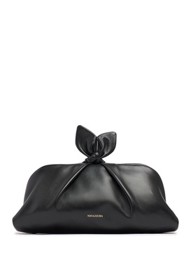 Bow Tie leather clutch