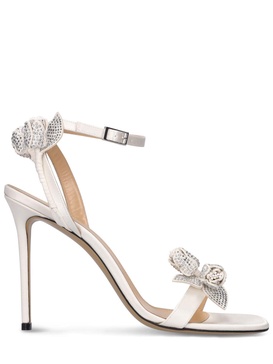 110mm Wonder Tulip satin sandals