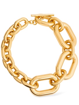 XL link collar necklace