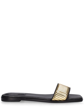 Carter metallic slide sandals