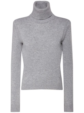 Cashmere knit turtleneck sweater
