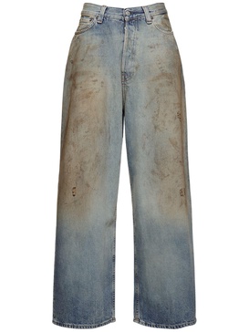 Penicillin low rise denim wide jeans