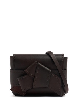 Mini Musubi leather crossbody bag