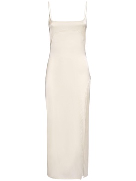 La Robe Notte satin midi dress