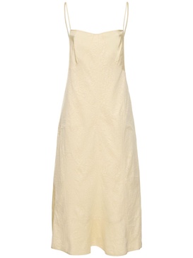 Satin & lace mini dress