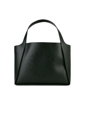 Stella Mccartney 'Soft' Shopping Bag In Green Alter Mat Women