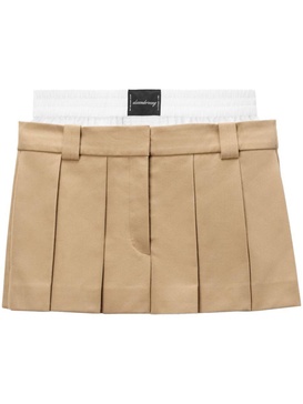 Alexander Wang Pleated Skort W/Boxer Clothing