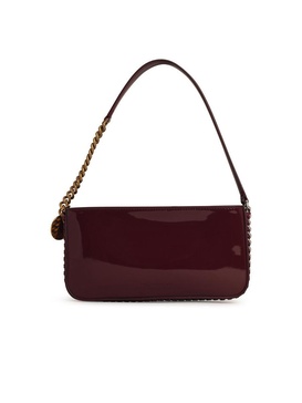 Stella McCartney 'Mat' Burgundy Faux Leather Bag