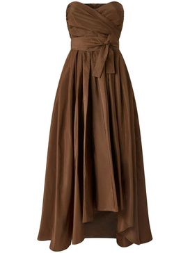 Long brown 'Pappagalo' dress