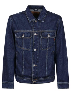 D Barcy Logo Embroidered Denim Jacket