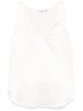 Max Mara Silk Satin Top
