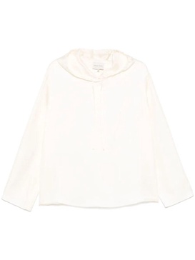 Loulou Studio Nuka Hooded Blouse Clothing