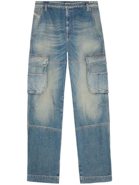 Diesel Relaxed Jeans D-Fish 09J83