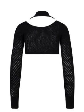 Andreādamo Fishnet-Knit Bra With Strappy Details Clothing