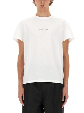 Maison Margiela Men Distorted Logo T-Shirt