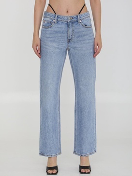 Jeans With Pre-Styled Thong