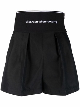 Alexander Wang Safari Short In Cotton Tailoring Clothing