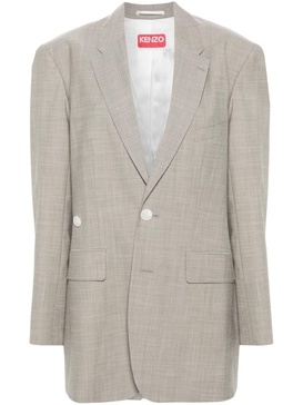 Kenzo Solid Kimono Blazer Clothing