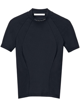 Alexander Wang Rash Guard Short Sleeved Stretch Top Clothing