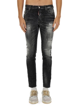 Dsquared Men "Rocky Mountains Wash Skater" Jeans
