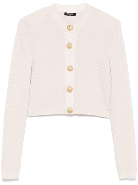 Balmain Pb Labyrinth Knit Cardigan Clothing
