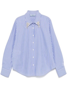 Prada Women Striped Cotton Shirt