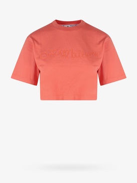 Off White Women Off White Orange T-Shirts